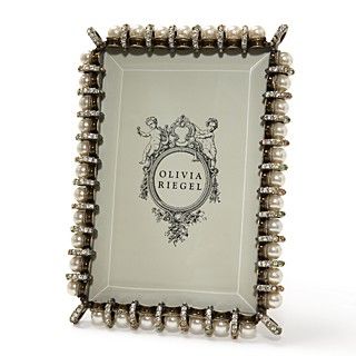 Olivia Riegel Elizabethan Pearl Frame, 4" x 6"'s