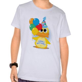 Happy Birthday Duck Tee Shirt