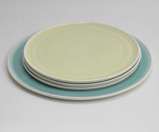 handmade porcelain plate by linda bloomfield