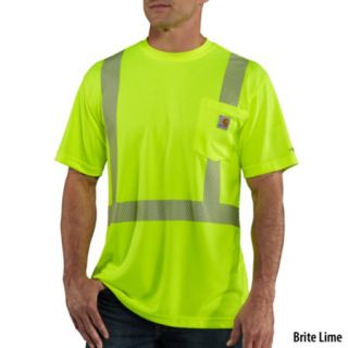 Carhartt Mens High Visibility Short Sleeve Class 2 T Shirt 727092