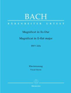Magnificat Es Dur Bwv 243a. Klavierauszug Bach Johann Sebastian Bücher