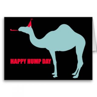 Happy Hump Day Camel Greeting Card