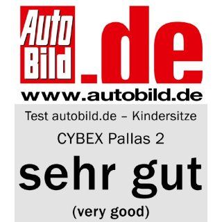 Cybex 512109008 Pallas 2 Autositz Gruppe I, II, III, pure black Baby