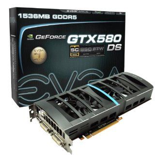 EVGA NVIDIA GeForce GTX580 DS SC Grafikkarte Computer & Zubehr