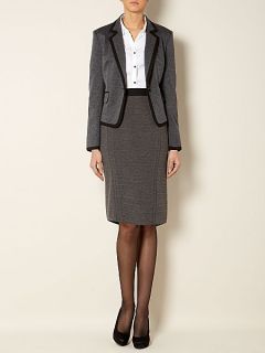 The Department Ponte Suit Charcoal