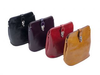 leather messenger by bella bags