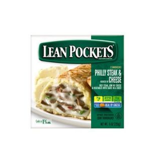Lean Pockets Philly Steak and Cheese Sandwiches