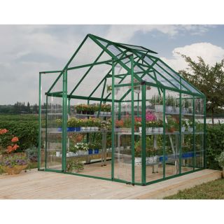 Palram Snap & Grow Greenhouse — 8ft.W x 8ft.L, 64 sq. ft., Model# HG8008G  Green Houses