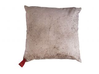 concrete slab cushion by lotta cole design