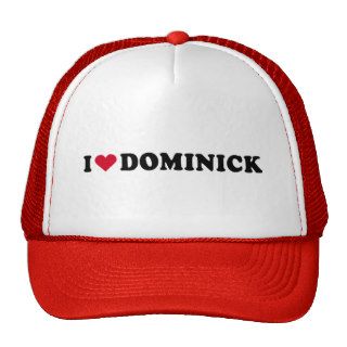 I LOVE DOMINICK MESH HAT