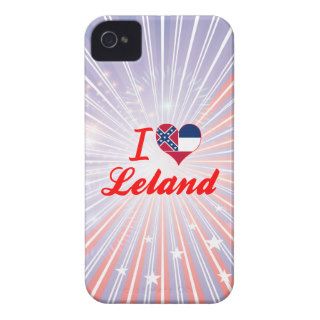 I Love Leland, Mississippi iPhone 4 Cases