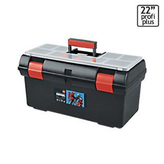 Werkzeugkoffer 510x255x265 Kunststoff schwarz / rot mit Werkzeugtrger Baumarkt