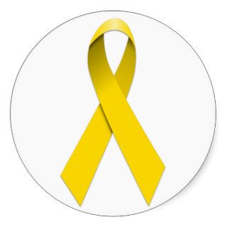 Bone Cancer Awareness Ribbon (pack of 6/20) Sticker