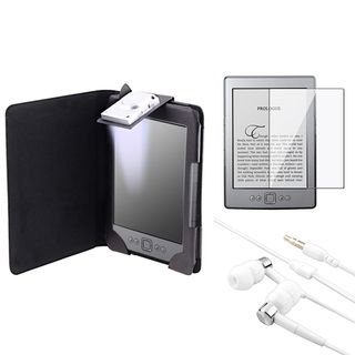 BasAcc Black Case/ Screen Protector/ Headset for  Kindle 4 BasAcc Tablet PC Accessories