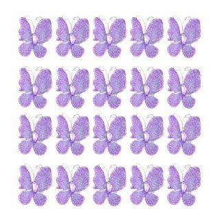 50St. Schmetterlinge Deko fr Hochzeit  lila Spielzeug