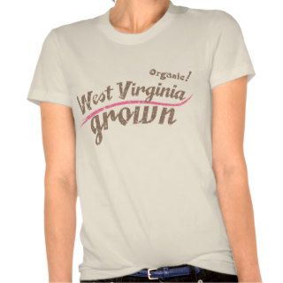 Organic West Virginia Grown T shirt