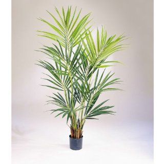 Knstliche Kentia Palme natural, 344 Bltter, 260 cm   hochwertige Dekopalme / Kunstpalme Küche & Haushalt