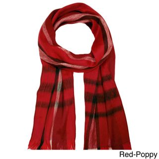 Alpaca Plaid Scarf (Ecuador) Scarves & Wraps