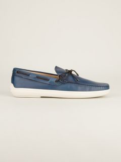 Tod's Lace Detail Deck Shoe   Spinnaker 101