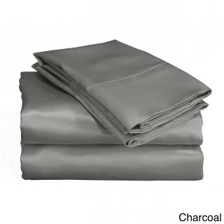 Charmeuse Ii Satin King size Sheet Set With Bonus Pillowcases