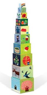 four seasons stacking pyramid by oskar & catie