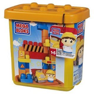 Mega Bloks First Builders Construction Site Set toy gift idea birthday Toys & Games