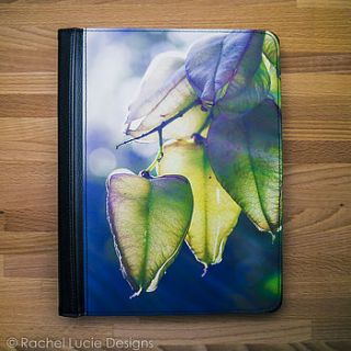 ipad and tablet case with nature photo by rachel lucie designs
