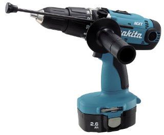 Makita 8444DWDE 1/2 Inch 18 Volt NiMH Cordless Hammer Drill/Driver Kit   Power Hammer Drills  