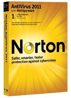 Norton Antivirus 2011, 1 PC, 1 Year Subscription (PC) Software