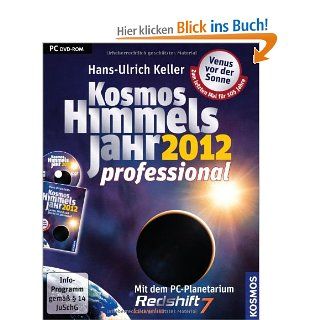 Kosmos Himmelsjahr 2012 professional Mit dem PC Planetarium Redshift 7 Launcher Hans U Keller Bücher