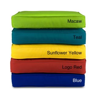 Indoor/ Outdoor 60 Bench Cushion With Sunbrella Fabric Solid Bright