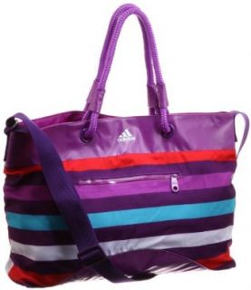 adidas Damen Strandtasche STR B Shp LS, ultra purple s12/power purple s12/white, 37 x 53 x 16, X14898 Schuhe & Handtaschen