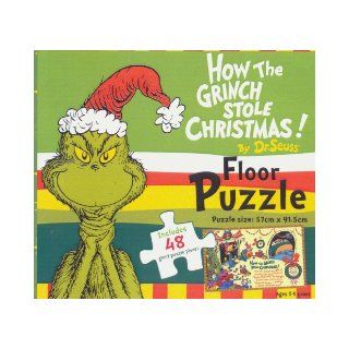 Dr Seuss How the Grinch Stole Christmas Floor Puzzle 9781742110189 Books