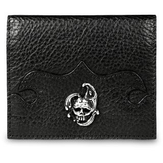 Zeyner Handmade Italian Black Leather Credit Card And Id Case
