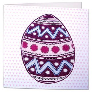 easter egg card by jenny arnott cards & gifts