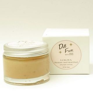 'lolita' restore and heal peel by doll face natural beauty cocktails