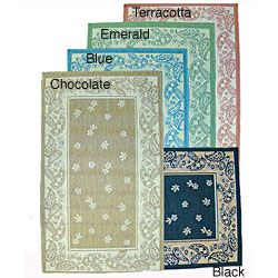 Paisley Floral Indoor/ Outdoor Area Rug (28 X 44)