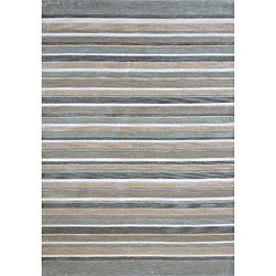 Alexander Home Hand tufted Ackworth Multicolor Abstract Rug (710 X 11) Beige Size 8 x 10