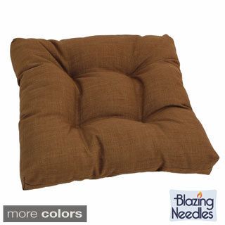 Blazing Needles Solid Tufted All weather Outdoor Chair/ Rocker Cushion