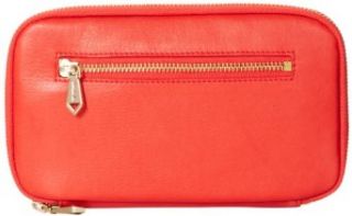 Co Lab by Christopher Kon Clansy 256 Zip Tab Wallet,Red,one size Clothing