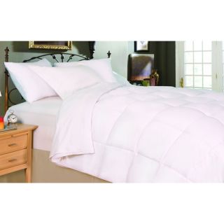 None Oversized Lightweight Twin size Down Alternative Comforter White Size Twin