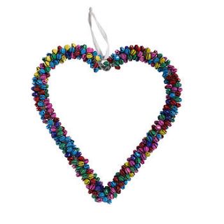 coloured bell heart by nordal by idea home co