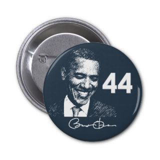 Barack Obama 44th President with signature Pins
