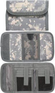 Deluxe Army Digital Tri fold ID Wallet Clothing
