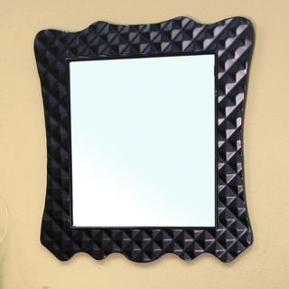 Bellaterra Home Veneto Black Bathroom Vanity Mirror Black Size Other