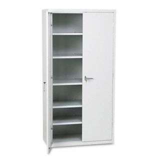 White Hon Assembled 72 inch High Storage Cabinet