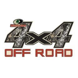 Mossy Oak Break up 4x4 Off Road Decal Hunting Decor & Accessories