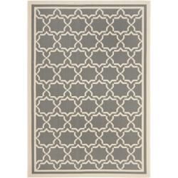 Poolside Anthracite/beige Indoor/outdoor Area Rug (9 X 12)