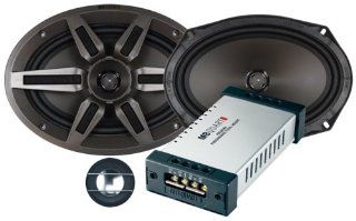 MB Quart Premium PVI269 6 x 9" 2 Way Component/Convertible Coaxial Speakers  Vehicle Speakers 
