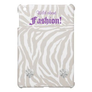 Fashion Purse Handbag Zebra iPad Cover purple